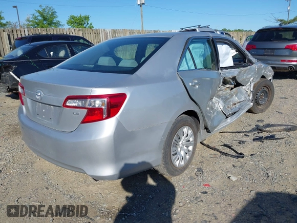 2012 Toyota Camry L with VIN 4T4BF1FK7CR247407, listed as a IAAI auction lot 42123976 with 99,809 mi miles. Bid and sale history available at carsss.com. Image 4.