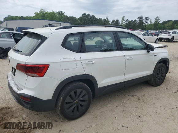 2023 Volkswagen Taos S с VIN 3VVDX7B26PM354005, выставлен на аукционе Copart как лот 53887235 с пробегом 8 421 миль миль и Списание • Salvage title. История ставок и продаж доступна на DreamBid. Изображение 3.