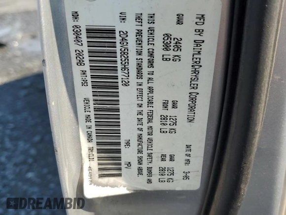 2005 Dodge Magnum RT z VIN 2D4GV58255H677120, wystawiony jako Copart lot #65955544 z przebiegiem 157 671 mil mil oraz Szkoda całkowita • Salvage title. Historia ofert i sprzedaży dostępna na DreamBid. Obrazek 13.