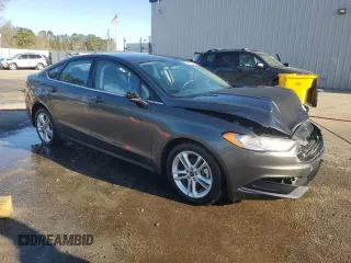 2018 Ford Fusion SE with VIN 3FA6P0H78JR107585, listed as a Copart auction lot 49971405 with 98,727 mi miles and Salvage Title. Bid and sale history available at DreamBid. Image 4.
