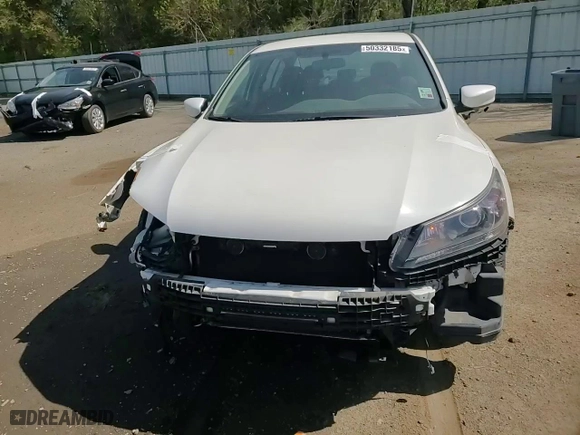 2015 Honda Accord Sedan Sport with VIN 1HGCR2F58FA017618, listed as a Copart auction lot 50332185 with 113,463 mi miles and Salvage Title. Bid and sale history available at carsss.com. Image 10.