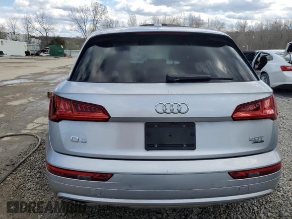 2018 Audi Q5 Premium Plus with VIN WA1BNAFY0J2143429, listed as a Copart auction lot 50757795 with 143,814 mi miles and Non Repairable. Bid and sale history available at carsss.com. Image 6.