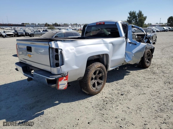 2016 Chevrolet Silverado 1500 Work Truck with VIN 1GCNCNEC0GZ425933, listed as a Copart auction lot 72371484 with 0 mi miles and Non Repairable. Bid and sale history available at carsss.com. Image 3.