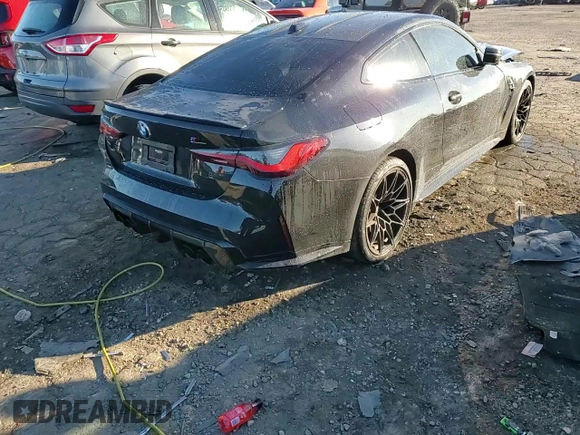 2024 BMW M4 Competition xDrive with VIN WBS43AZ03RCN56860, listed as a Copart auction lot 75937104 with 0 mi miles and Salvage Title. Bid and sale history available at carsss.com. Image 13.