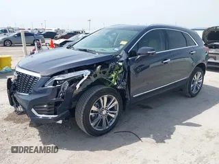 2024 Cadillac XT5 FWD Premium Luxury with VIN 1GYKNCR41RZ738779, listed as a IAAI auction lot 42266837 with 3,166 mi miles and . Bid and sale history available at DreamBid. Image 19.
