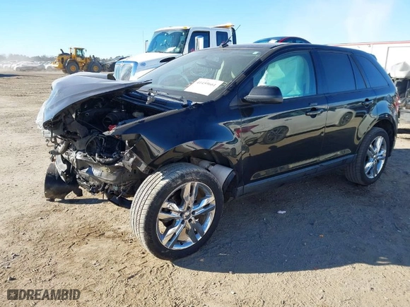 2014 Ford Edge SEL with VIN 2FMDK3JC6EBA14492, listed as a IAAI auction lot 41459661 with 111,194 mi miles. Bid and sale history available at carsss.com. Image 2.