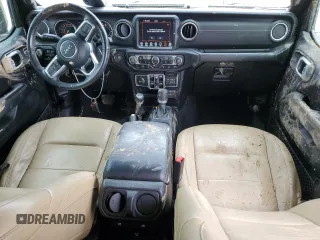 2018 Jeep Wrangler Unlimited Sahara with VIN 1C4HJXEG5JW211272, listed as a Copart auction lot 61765625 with 108,010 mi miles and Salvage title. Bid and sale history available at DreamBid. Image 8.