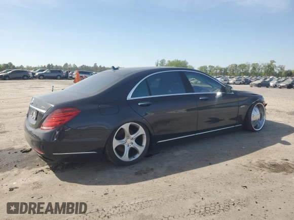2015 Mercedes-Benz S-Class S 550 with VIN WDDUG8FB1FA122556, listed as a Copart auction lot 54328205 with 0 mi miles and Clean Title. Bid and sale history available at carsss.com. Image 3.