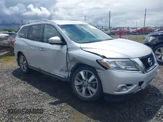 2013 Nissan Pathfinder SL z VIN 5N1AR2MM6DC615476, wystawiony jako IAAI lot #42236758 z przebiegiem 180 036 mil mil oraz . Historia ofert i sprzedaży dostępna na DreamBid. Obrazek 1.