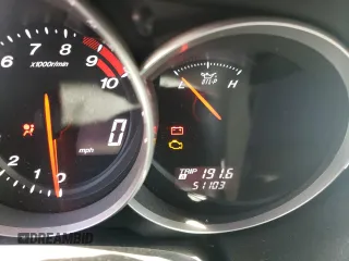 2005 Mazda RX-8 with VIN JM1FE17N750155896, listed as a Copart auction lot 76634044 with 51,103 mi miles and Salvage Title. Bid and sale history available at carsss.com. Image 9.