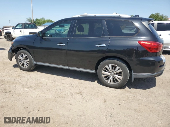 2020 Nissan Pathfinder S with VIN 5N1DR2AN3LC599553, listed as a Copart auction lot 57048435 with 71,541 mi miles and Salvage title. Bid and sale history available at DreamBid. Image 2.