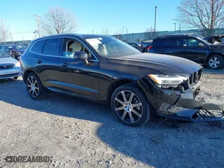 2019 Volvo XC60 Inscription with VIN LYVA22RL0KB211101, listed as a IAAI auction lot 41069929 with 50,370 mi miles. Bid and sale history available at carsss.com. Image 1.