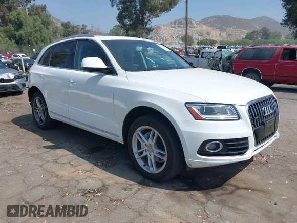 2016 Audi Q5 Premium Plus with VIN WA1L2AFP1GA136766, listed as a IAAI auction lot 42478490 with 83,190 mi miles and . Bid and sale history available at DreamBid. Image 1.