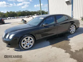 2008 Bentley Flying Spur with VIN SCBBR93W98C055949, listed as a Copart auction lot 76203894 with Not Provided miles and Salvage Title. Bid and sale history available at DreamBid. Image 1.