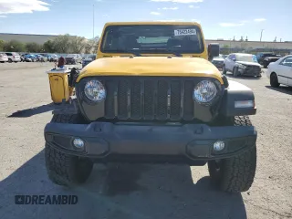 2021 Jeep Wrangler Sport with VIN 1C4GJXAG1MW631732, listed as a Copart auction lot 76422494 with 14,062 mi miles and Salvage Title. Bid and sale history available at DreamBid. Image 5.