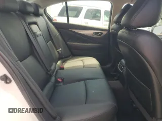 2020 Infiniti Q50 3.0t LUXE with VIN JN1EV7AP3LM208515, listed as a Copart auction lot 52169055 with 47,292 mi miles and Salvage Title. Bid and sale history available at carsss.com. Image 10.