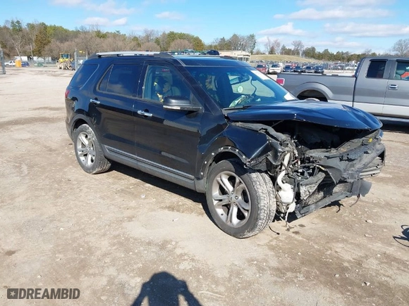 2015 Ford Explorer Limited with VIN 1FM5K7F81FGA20596, listed as a IAAI auction lot 41723174 with 193,992 mi miles. Bid and sale history available at carsss.com. Image 1.