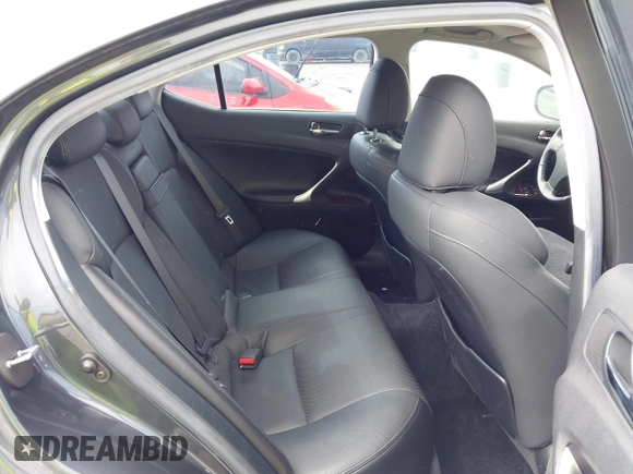 2006 Lexus IS 250 with VIN JTHBK262X65014294, listed as a IAAI auction lot 42165001 with 203,762 mi miles and . Bid and sale history available at DreamBid. Image 8.