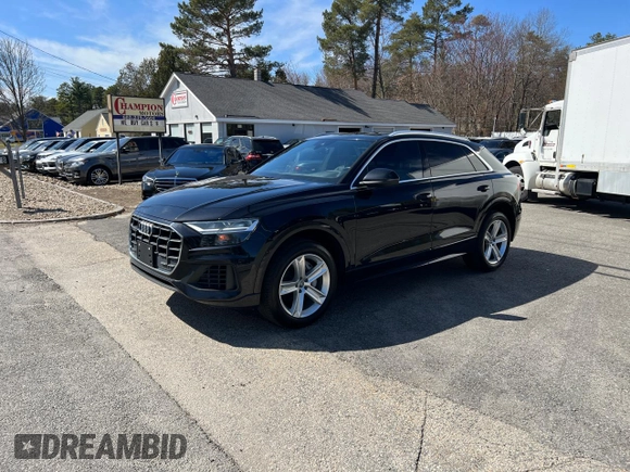 2019 Audi Q8 Premium with VIN WA1AVAF17KD016018, listed as a Copart auction lot 53399285 with 109,846 mi miles and Clean Title. Bid and sale history available at carsss.com. Image 2.