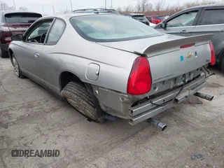 2006 Chevrolet Monte Carlo LT 3.9L with VIN 2G1WK151569210533, listed as a IAAI auction lot 41427547 with 106,360 mi miles. Bid and sale history available at carsss.com. Image 3.