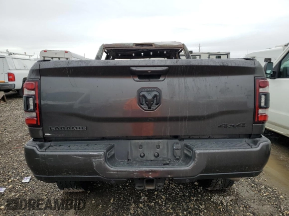 2019 Ram 2500 Laramie with VIN 3C6UR5FL6KG684967, listed as a Copart auction lot 88855725 with 0 mi miles and Non Repairable. Bid and sale history available at carsss.com. Image 6.