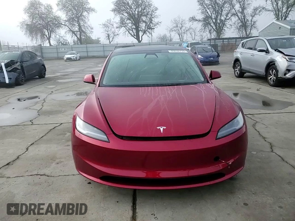 2024 Tesla Model 3 with VIN 5YJ3E1EA1RF731816, listed as a Copart auction lot 49632735 with Not Provided miles and Salvage Title. Bid and sale history available at DreamBid. Image 10.