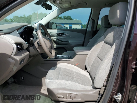 2020 Chevrolet Traverse LT Cloth with VIN 1GNERGKWXLJ324732, listed as a Copart auction lot 61791255 with 49,524 mi miles and Salvage title. Bid and sale history available at DreamBid. Image 7.