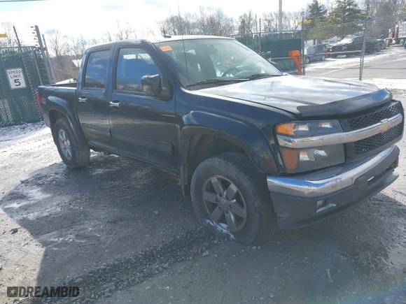 2012 Chevrolet Colorado LT w/2LT with VIN 1GCHTDFE5C8100654, listed as a IAAI auction lot 41213103 with 230,065 mi miles. Bid and sale history available at carsss.com. Image 1.