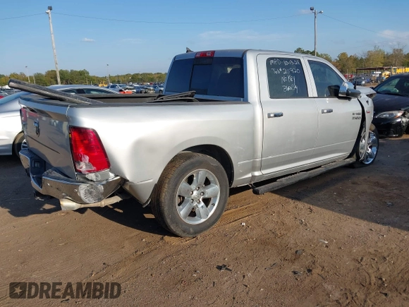 2016 Ram 1500 Big Horn with VIN 1C6RR6LT7GS263422, listed as a IAAI auction lot 40690786 with 213,354 mi miles. Bid and sale history available at carsss.com. Image 4.