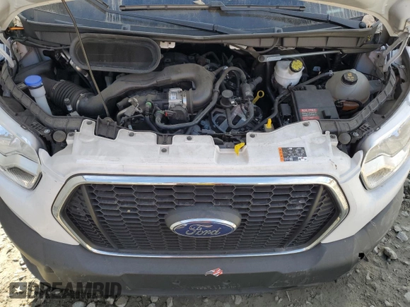 2022 Ford Transit Cargo with VIN 1FTBR1Y81NKA47225, listed as a Copart auction lot 77208734 with 16,658 mi miles and Clean Title. Bid and sale history available at DreamBid. Image 12.