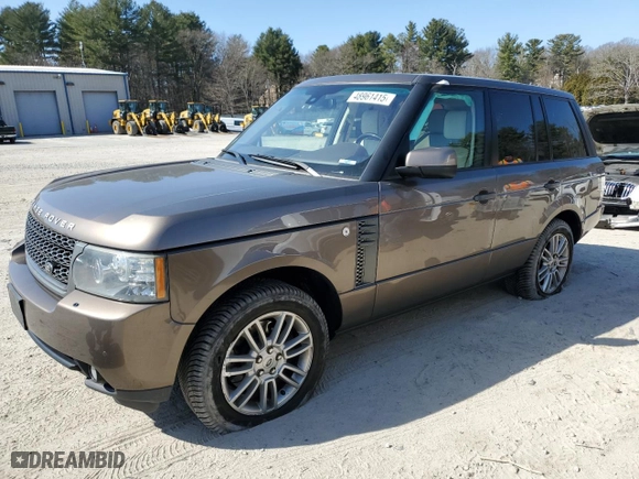 2011 Land Rover Range Rover HSE with VIN SALME1D41BA347400, listed as a Copart auction lot 48961415 with 123,814 mi miles and Clean Title. Bid and sale history available at carsss.com. Image 1.