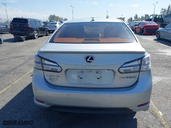 2010 Lexus HS 250h with VIN JTHBB1BA9A2000856, listed as a IAAI auction lot 41856787 with 158,821 mi miles. Bid and sale history available at carsss.com. Image 16.