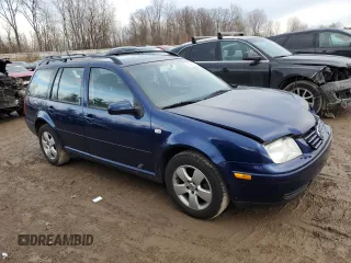 2005 Volkswagen Jetta GLS with VIN WVWSR61J85W017416, listed as a Copart auction lot 83843154 with 136,532 mi miles and Clean title. Bid and sale history available at DreamBid. Image 4.