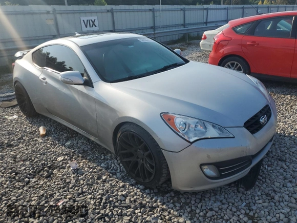 2011 Hyundai Genesis Coupe Grand Touring with VIN KMHHU6KH9BU047077, listed as a Copart auction lot 66956214 with 157,136 mi miles and Salvage title. Bid and sale history available at DreamBid. Image 4.