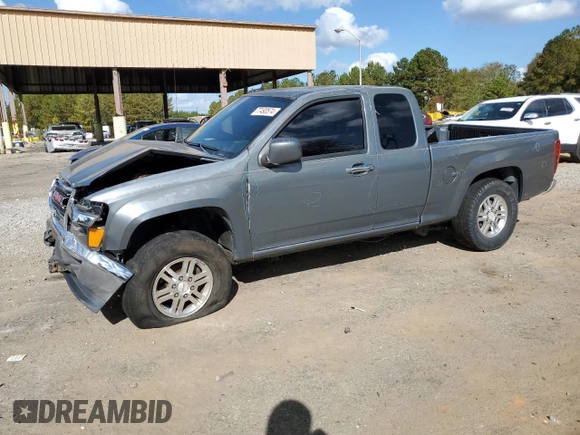 2009 GMC Canyon Work Truck with VIN 1GTDT19E698142512, listed as a Copart auction lot 77493574 with 0 mi miles and Salvage Title. Bid and sale history available at carsss.com. Image 1.