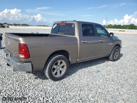 2010 Dodge Ram 1500 SLT with VIN 1D7RB1CT6AS193439, listed as a Copart auction lot 51437095 with 147,903 mi miles and Salvage Title. Bid and sale history available at carsss.com. Image 3.