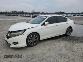 2014 Honda Accord Sedan Sport with VIN 1HGCR2F5XEA015559, listed as a Copart auction lot 48861885 with 215,965 mi miles and Salvage Title. Bid and sale history available at carsss.com. Image 1.