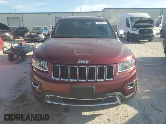 2016 Jeep Grand Cherokee Limited with VIN 1C4RJFBG4GC311649, listed as a Copart auction lot 62259585 with 114,271 mi miles and Salvage title. Bid and sale history available at DreamBid. Image 5.