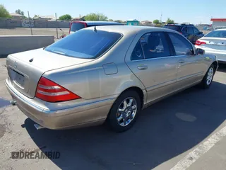 2001 Mercedes-Benz S 320/430/500 with VIN WDBNG70J21A188310, listed as a IAAI auction lot 42243766 with 259,703 mi miles and . Bid and sale history available at DreamBid. Image 4.