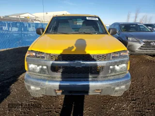 2007 Chevrolet Colorado Work Truck with VIN 1GCDT19E878128544, listed as a Copart auction lot 46580445 with 204,278 mi miles and Clean Title. Bid and sale history available at carsss.com. Image 5.