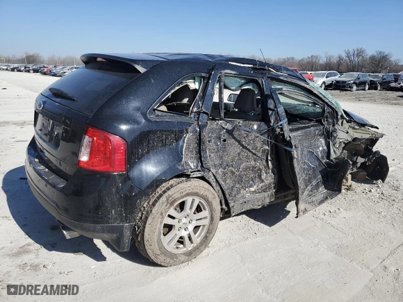 2012 Ford Edge SE with VIN 2FMDK3GC2CBA42567, listed as a Copart auction lot 48249085 with 109,214 mi miles and Salvage Title. Bid and sale history available at carsss.com. Image 3.