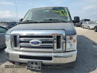 2014 Ford Econoline Cargo Commercial with VIN 1FTNE1EL7EDA55965, listed as a Copart auction lot 75649024 with Not Provided miles and Salvage Title. Bid and sale history available at carsss.com. Image 5.