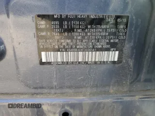 2015 Subaru Outback Limited with VIN 4S4BSBJCXF3336541, listed as a Copart auction lot 51184135 with 87,110 mi miles and Salvage Title. Bid and sale history available at DreamBid. Image 15.
