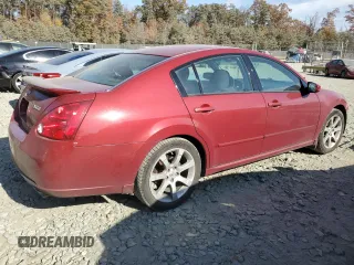 2007 Nissan Maxima 3.5 SE with VIN 1N4BA41E27C814737, listed as a Copart auction lot 78911224 with 128,768 mi miles and Salvage Title. Bid and sale history available at carsss.com. Image 3.