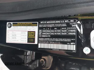 2018 Mercedes-Benz GLE 350 with VIN 4JGDA5JB7JB061715, listed as a IAAI auction lot 42565286 with 77,995 mi miles and . Bid and sale history available at DreamBid. Image 9.