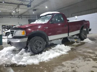 2003 Ford F-150 XL with VIN 1FTRF18233NB03504, listed as a Copart auction lot 44250445 with 60,902 mi miles and Salvage title. Bid and sale history available at DreamBid. Image 1.
