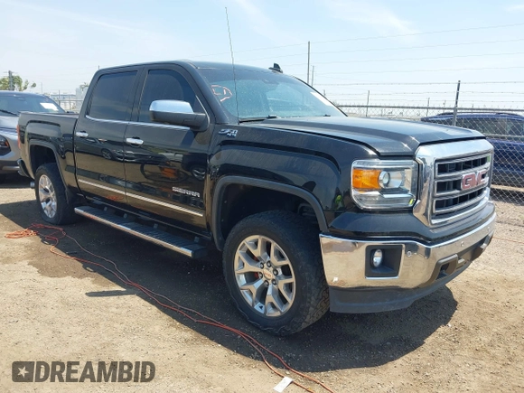 2015 GMC Sierra 1500 SLT with VIN 3GTU2VEC6FG328135, listed as a IAAI auction lot 42056412 with 151,458 mi miles and . Bid and sale history available at DreamBid. Image 1.