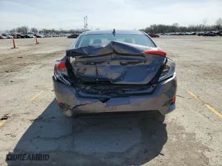 2017 Honda Civic Sedan EX with VIN 19XFC2F79HE066549, listed as a Copart auction lot 51134855 with 50,275 mi miles and Salvage Title. Bid and sale history available at carsss.com. Image 6.