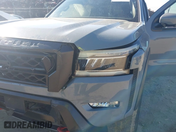 2023 Nissan Frontier Pro-4X with VIN 1N6ED1EK7PN604374, listed as a IAAI auction lot 41828936 with 60,452 mi miles and . Bid and sale history available at DreamBid. Image 6.