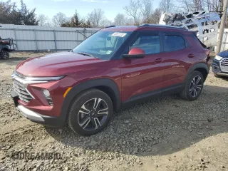 2024 Chevrolet TrailBlazer LT with VIN KL79MPSL6RB135347, listed as a Copart auction lot 45052225 with 2,301 mi miles and Salvage Title. Bid and sale history available at carsss.com. Image 1.